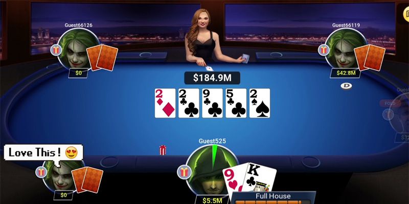 Poker - game bài đổi thưởng uy tín